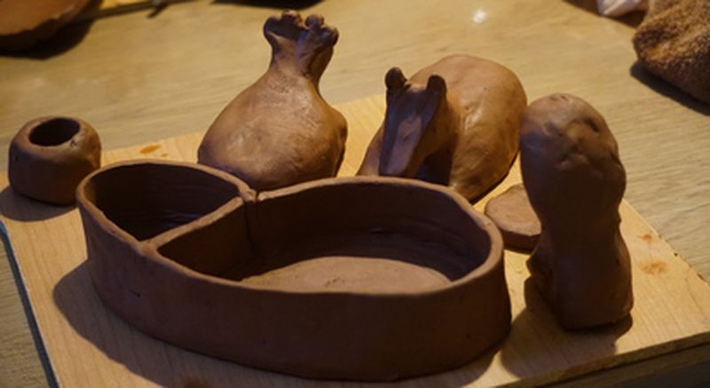 Billet Initiation au modelage d'argile à Saumur