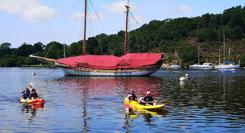 Billet Location de Kayak biplace à proximité de Guérande et de Vannes