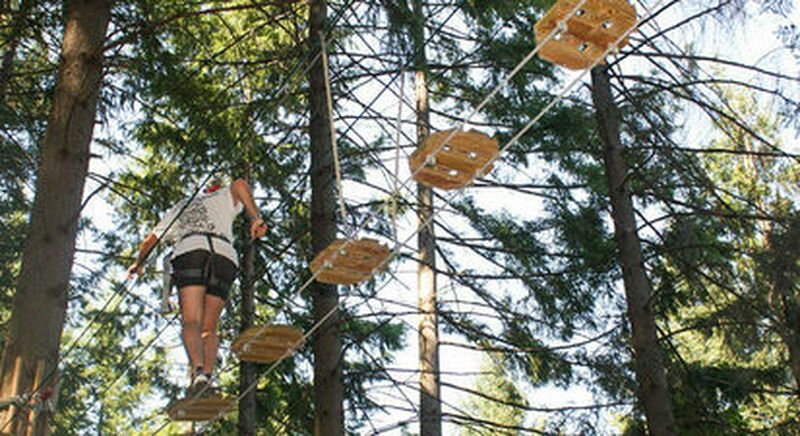 Billet Parc d'accrobranche à Jaujac près d'Aubenas - Monts d'Ardèche