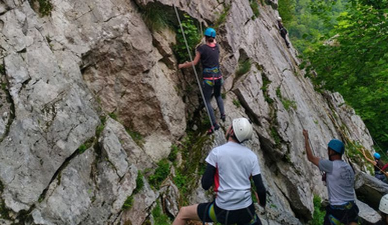 Billet Escalade en Vallée d'Ossau dans les Pyrénées