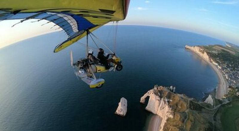 Billet Vol en ULM Pendulaire près de Dieppe