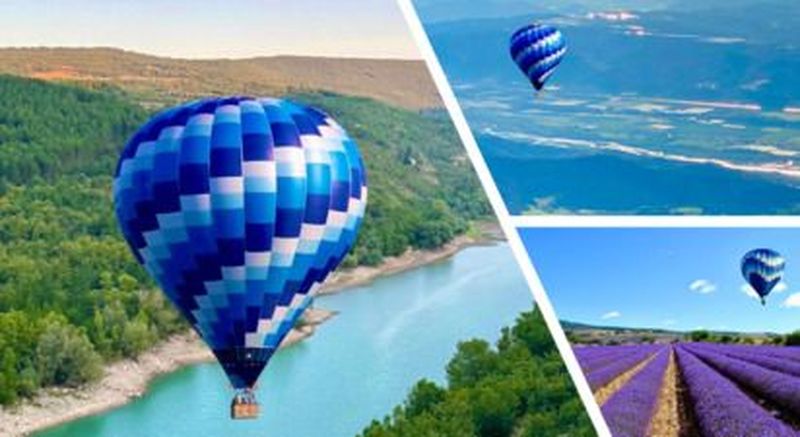 Billet Vol en montgolfière à Forcalquier et ses environs