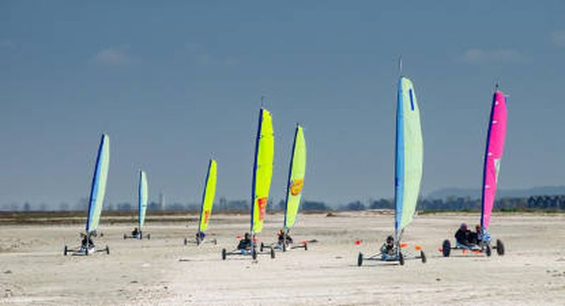 Billet Stage de Char à voile sur la baie du Mont Saint Michel