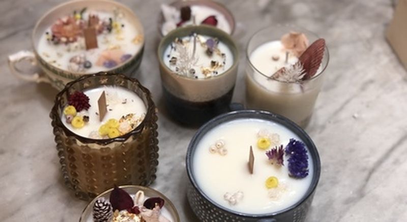 Billet Atelier apéritif et bougie parfumée à Paris 10ème