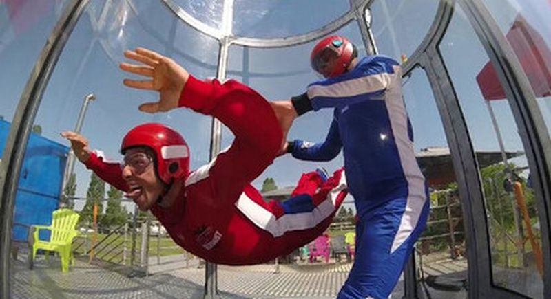 Billet Simulateur de chute libre en extérieur à la Roche sur Yon