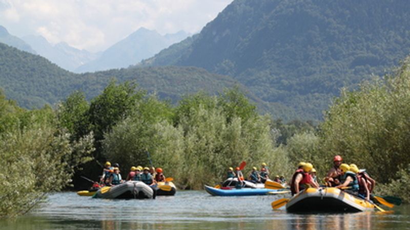 Billet Demie journée rafting au Gave de Pau à Villelongue