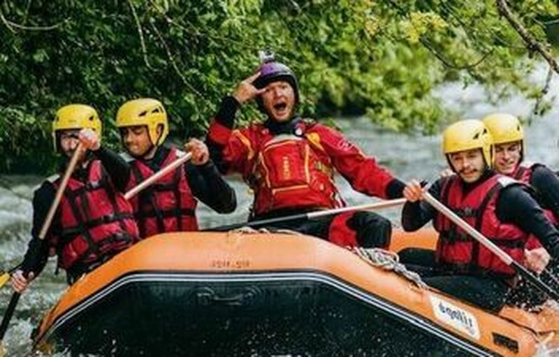 Billet Descente en rafting de l'Isère près de Bourg-Saint-Maurice