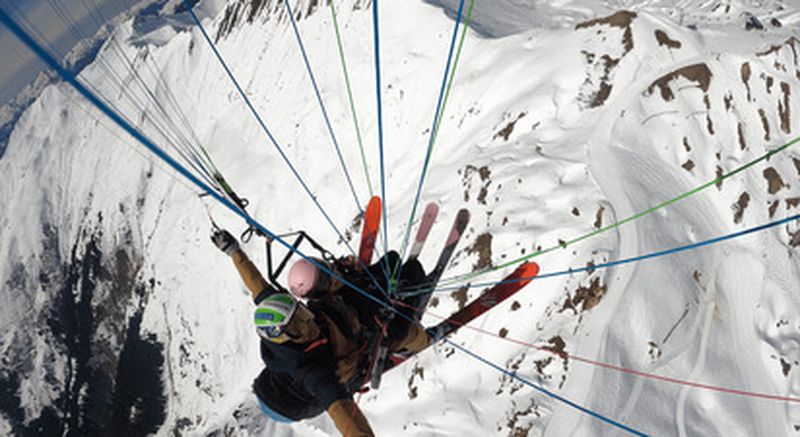 Billet Vol en parapente entre la Plagne et Champagny