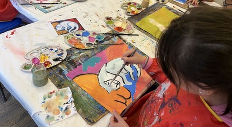 Billet Stage de dessin peinture pour enfant à Paris 15e