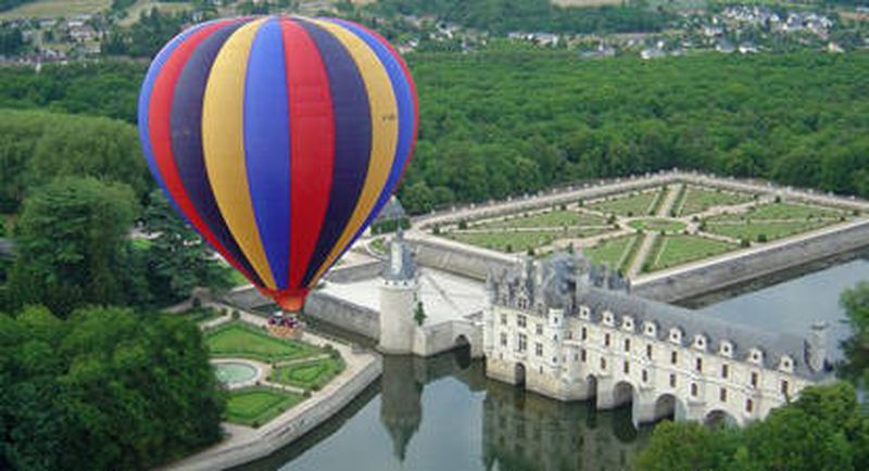 Billet Vol en Montgolfière au Château de Chenonceau