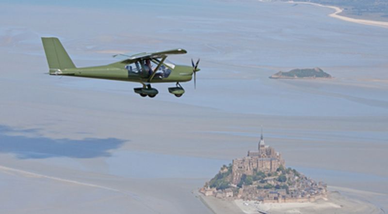 Billet Vol en ulm au-dessus de la Baie du Mont Saint Michel
