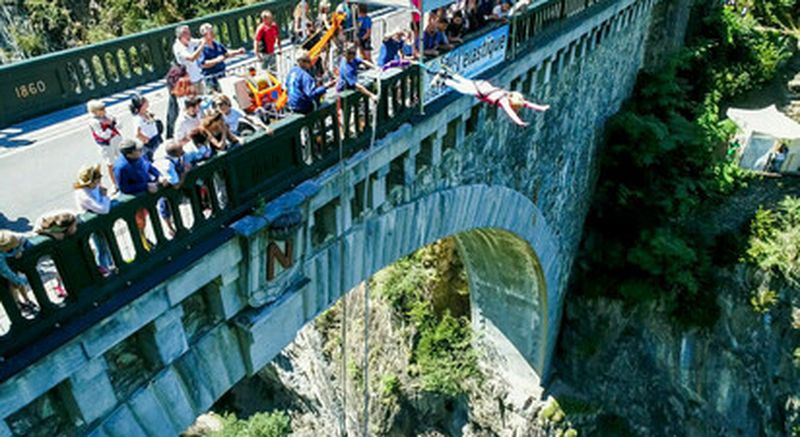 Billet Saut à l'Elastique depuis le Pont Napoléon