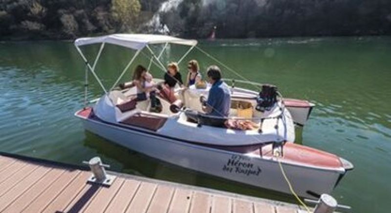 Billet Location de bateau électrique au cœur des Gorges des Raspes du Tarn