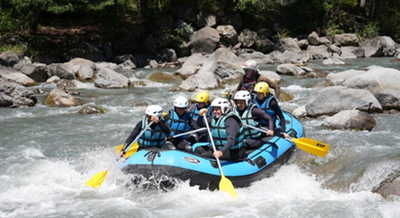Billet Rafting sur la Durance près d'Embrun en PACA