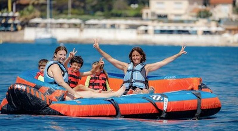 Billet Bouée tractée depuis la plage de la Nartelle à Sainte Maxime