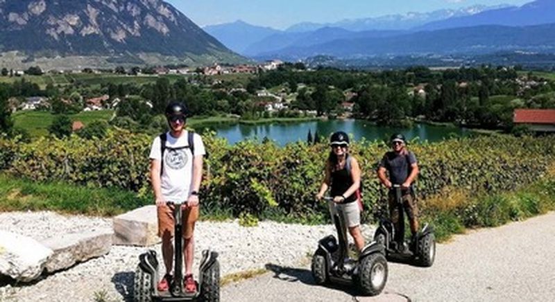 Billet Balade en Segway dans les vignobles de Savoie et le Lac Saint-André