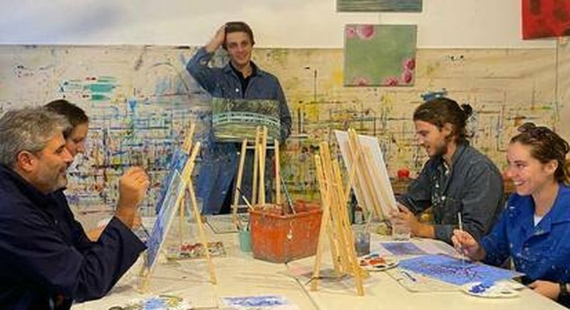 Billet Cours de peinture acrylique à Paris 15e