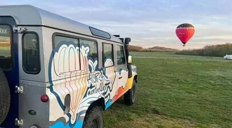 Billet Vol en montgolfière au-dessus du Beaujolais