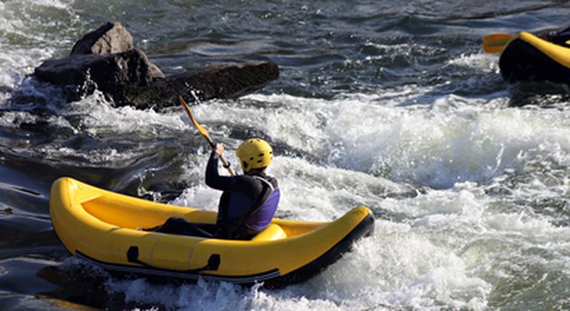 Billet Canoraft près de Pau