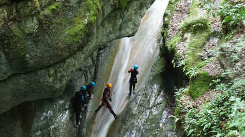 Billet Canyoning au Pont du Diable, Ternèze, la Doria ou au Grenant en Savoie