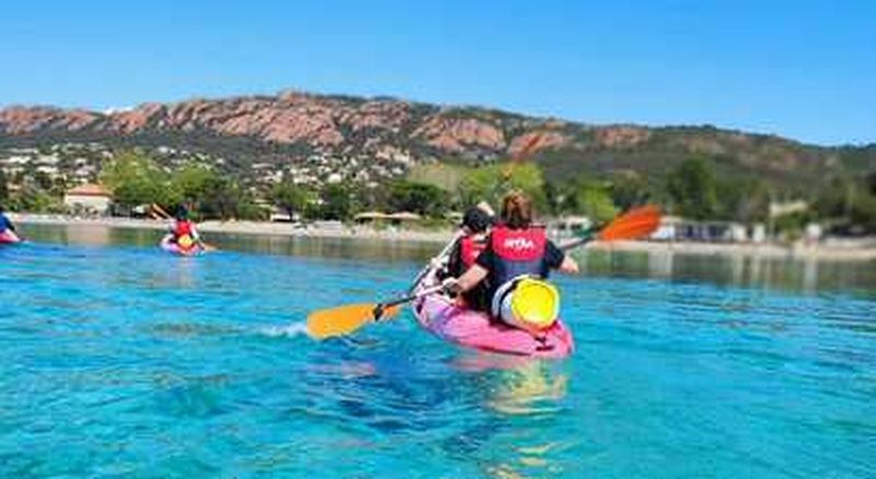 Billet Randonnée en Canoë Kayak sur la Côte d'Azur au départ de Saint-Raphaël