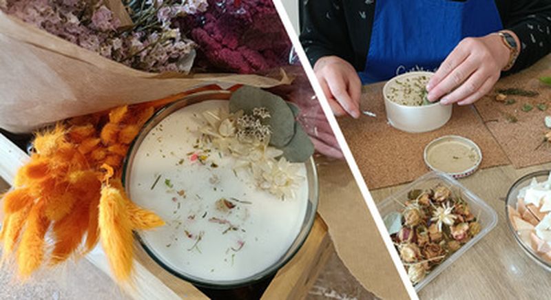 Billet Création d'une bougie végétale à Nantes