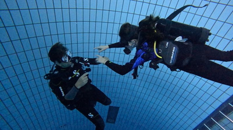 Billet Formation à la plongée Scuba Diver SSI en fosse à Villeneuve-la-Garenne