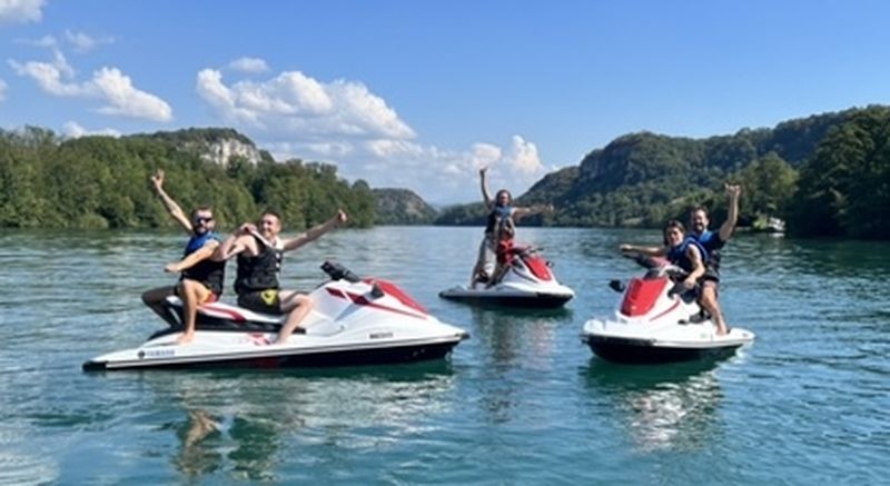 Billet Randonnée en Jet Ski sur le Rhône près de Lyon