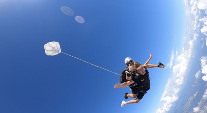 Billet Saut en Parachute Tandem en Gironde près de Bordeaux