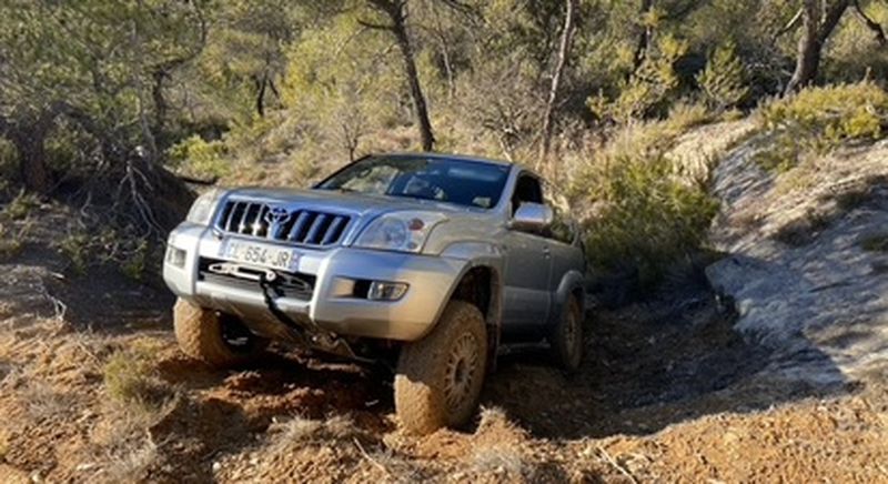 Billet Baptême en 4x4 dans le Vaucluse