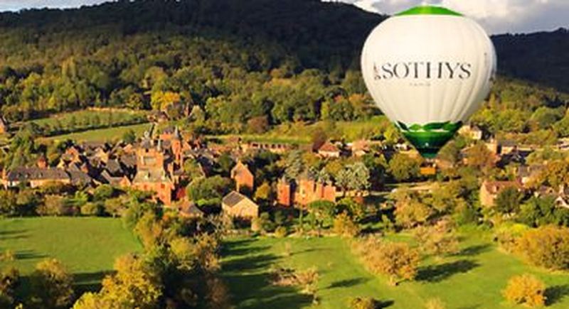 Billet Vol en montgolfière au-dessus des Jardins SOTHYS