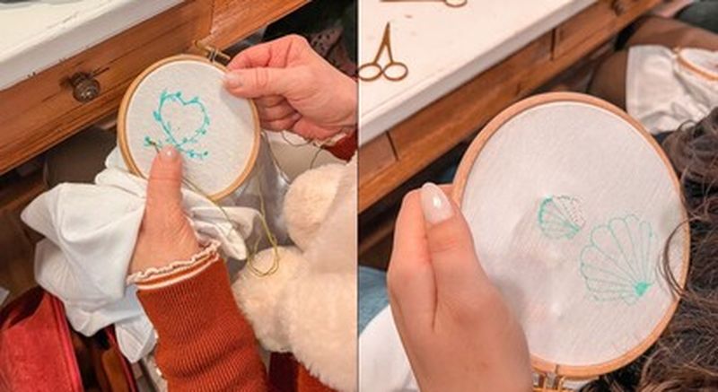 Billet Atelier Broderie sur tee-shirt à Rouen