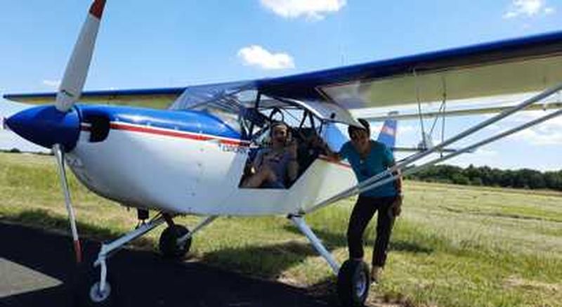 Billet Vol en ULM multiaxe au-dessus de Saumur