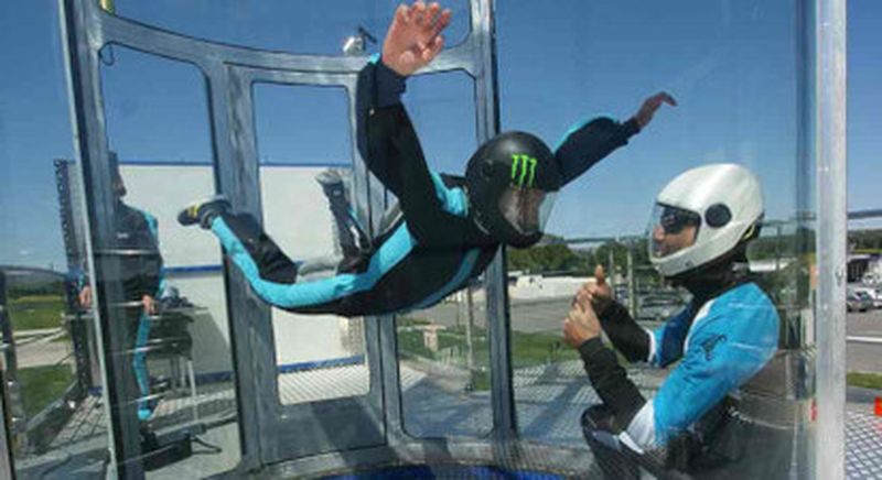 Billet Simulateur de chute libre à Pujaut