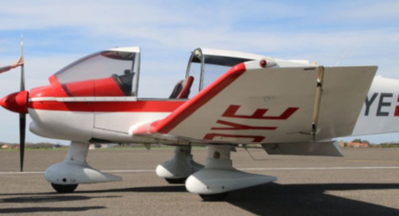 Billet Baptême de l'air en avion au dessus de la plage de Calais