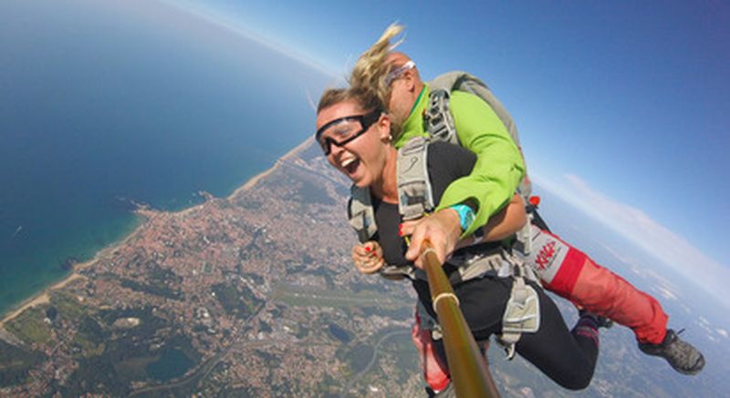 Billet Saut en parachute à Biarritz