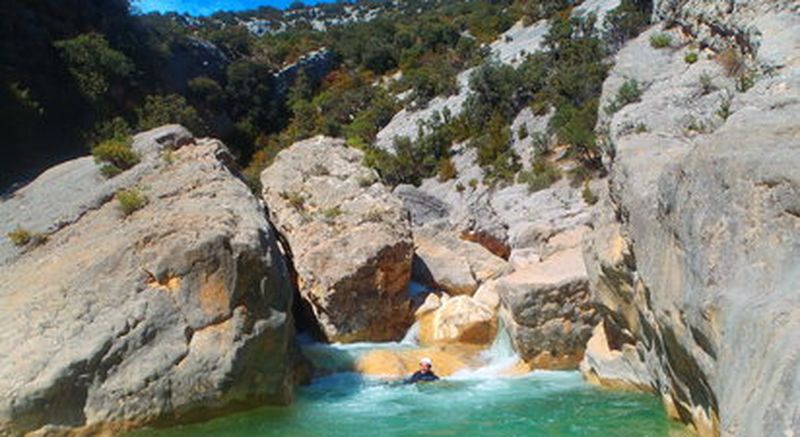 Billet Journée canyoning dans la Sierra de Guara en Espagne