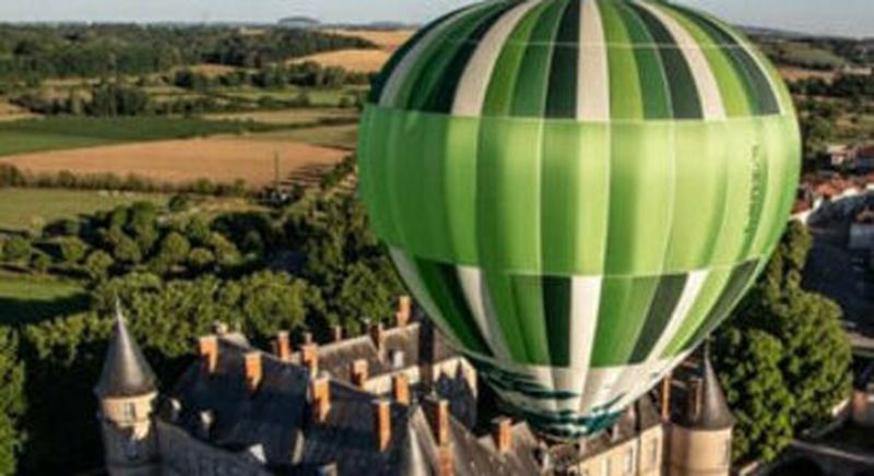 Billet Vol en Montgolfière : Nancy vu du ciel