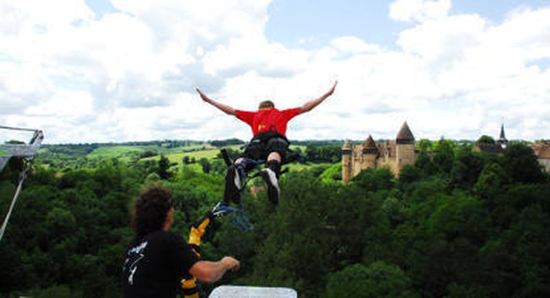 Billet Saut à l'élastique au viaduc de Culan
