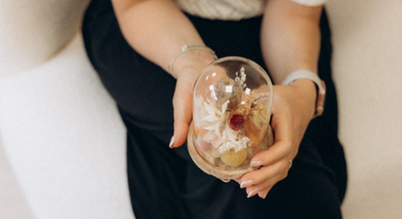 Billet Atelier de création de cloche en fleurs séchées à Toulouse - quartier Jeanne d'Arc