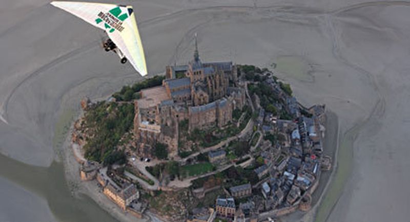 Billet Baptême en ULM Pendulaire au dessus du Mont-Saint-Michel