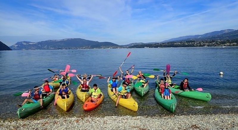 Billet Location de Kayak sur le Lac du Bourget près d'Aix-les-Bains