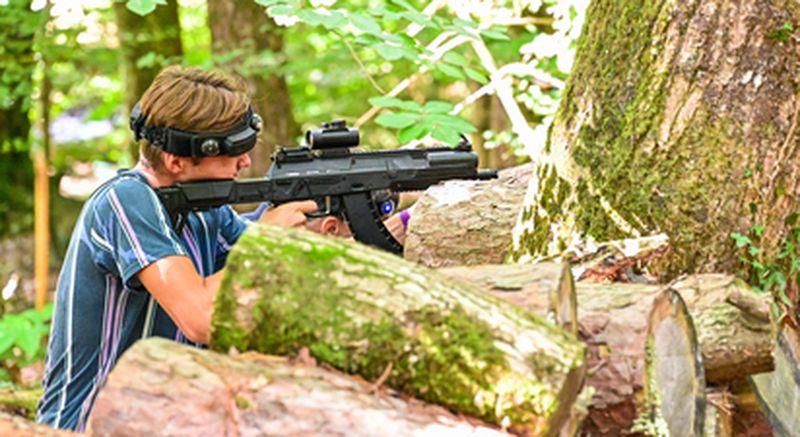 Billet Laser Game outdoor dans la forêt de Camors