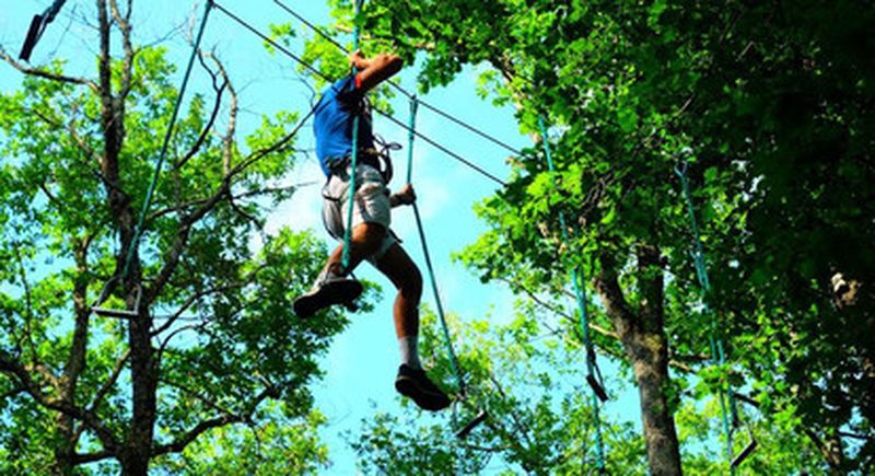 Billet Accrobranche ou Tyrolienne géante à Castelmaurou près de Toulouse