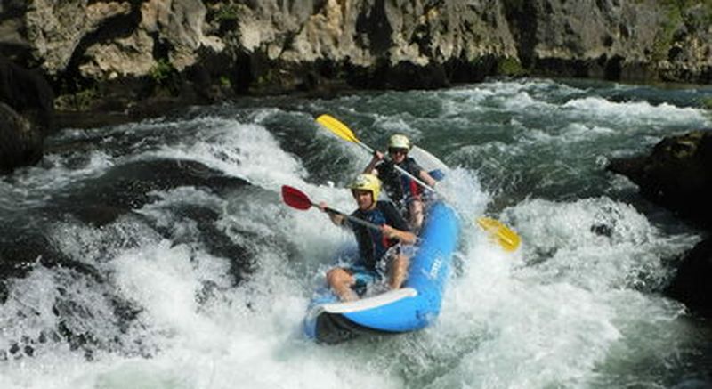 Billet Descente en Canorafting à Aniane dans l'Hérault