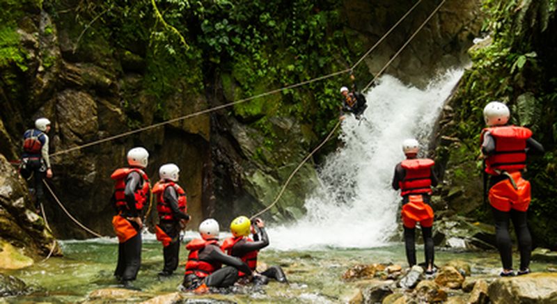 Billet Canyoning près d'Entrevaux : Canyon de Riolan