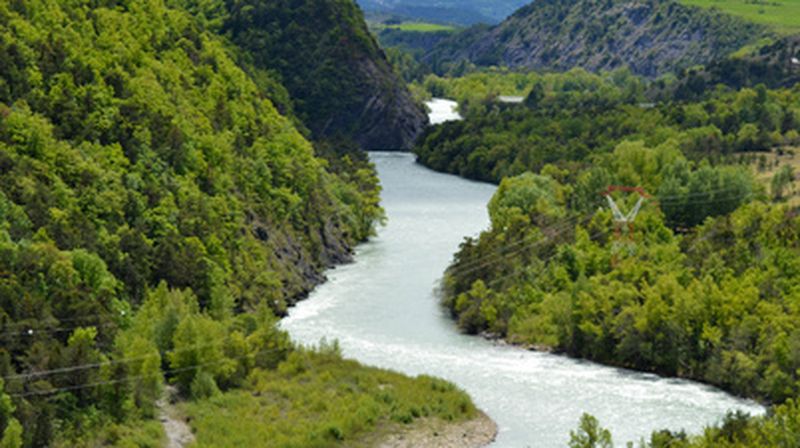 Billet Descente en rafting de la Durance près de Gap