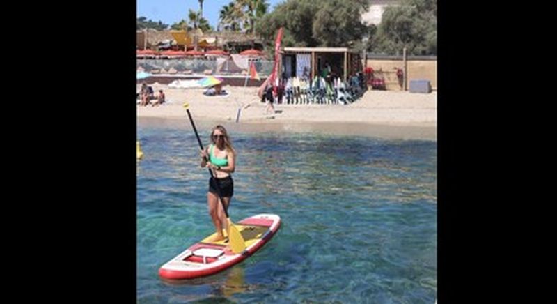 Billet Location Paddle à fenêtre transparente sur la Plage de Pampelonne à Ramatuelle
