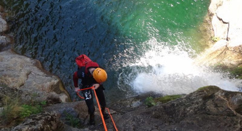 Billet Canyoning tyrolienne splash à la Borne