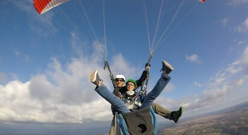Billet Baptême de voltige en parapente à Millau